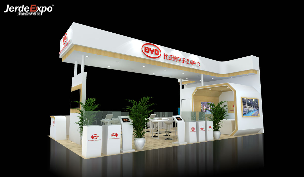 模具展臺設(shè)計(jì)效果圖