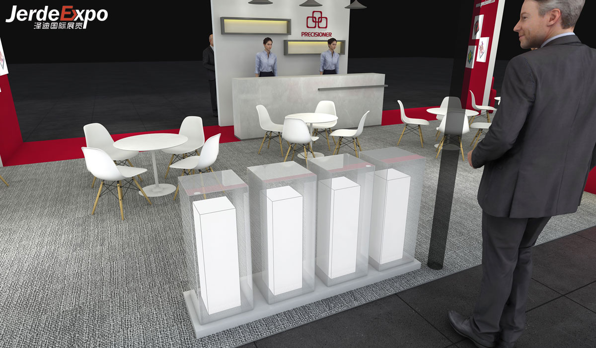 84㎡展會設計效果圖